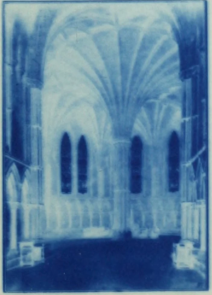 An illustration from The English chapter-house, 1903, leaf 34