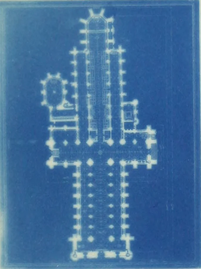 An illustration from The English chapter-house, 1903, leaf 36