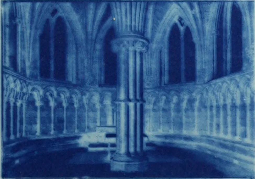 An illustration from The English chapter-house, 1903, leaf 36