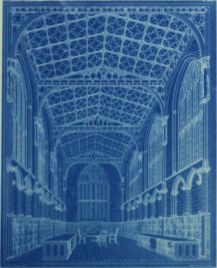 An illustration from The English chapter-house, 1903, leaf 38