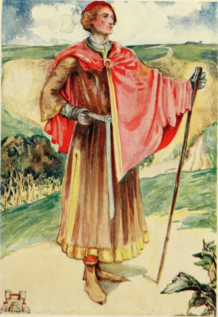 An illustration from English costume, 1906, leaf 101