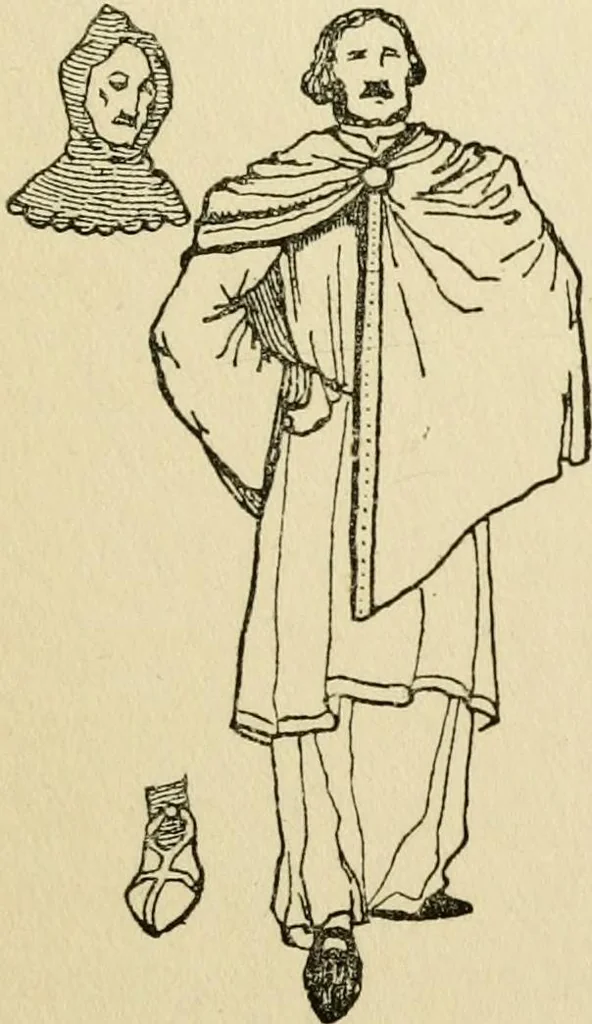 An illustration from English costume, 1906, leaf 115