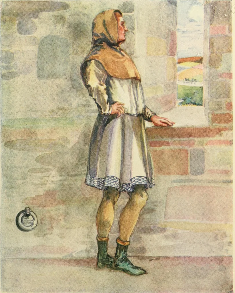 An illustration from English costume, 1906, leaf 119
