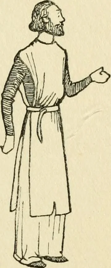 An illustration from English costume, 1906, leaf 137