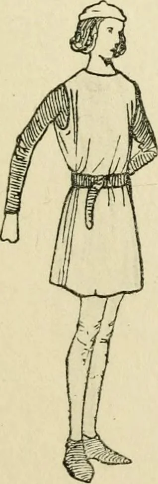 An illustration from English costume, 1906, leaf 143