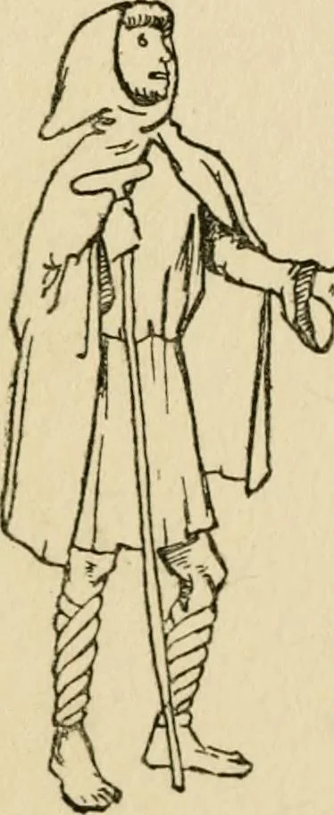 An illustration from English costume, 1906, leaf 160