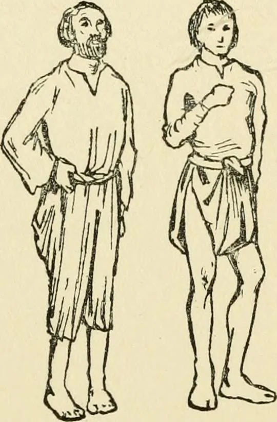 An illustration from English costume, 1906, leaf 167