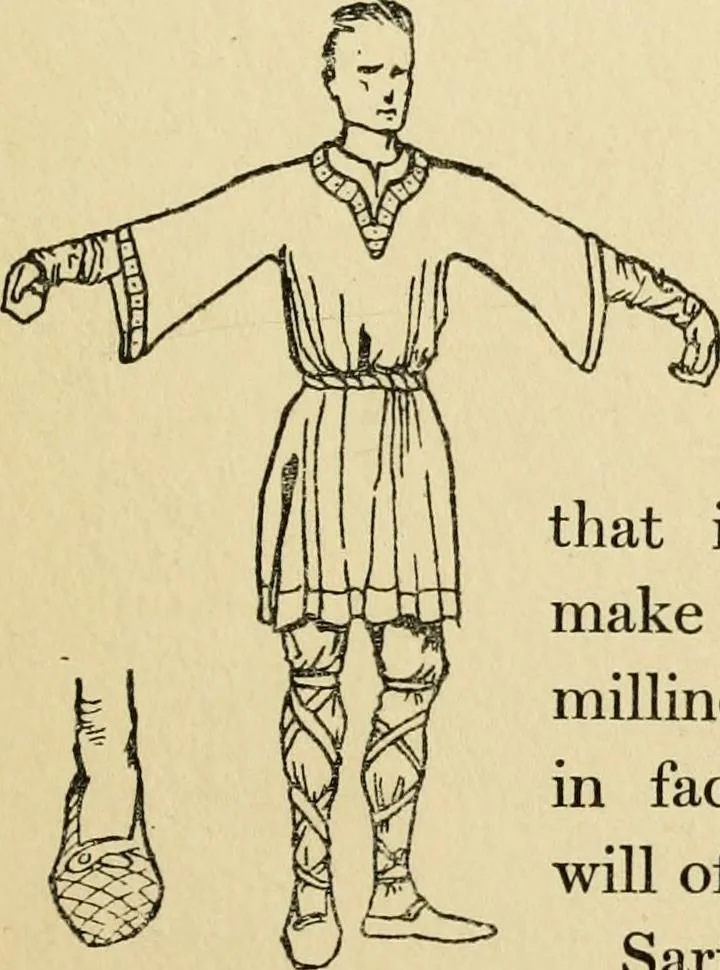 An illustration from English costume, 1906, leaf 23