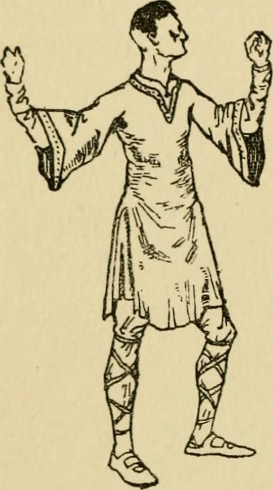 An illustration from English costume, 1906, leaf 30