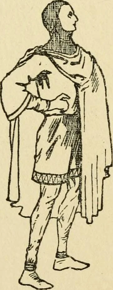 An illustration from English costume, 1906, leaf 31