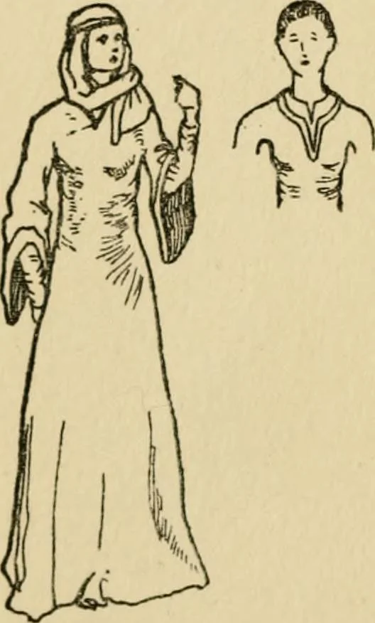 An illustration from English costume, 1906, leaf 34