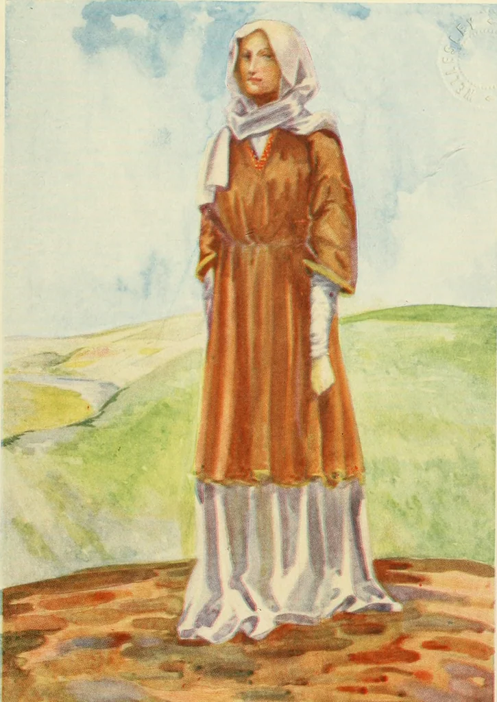 An illustration from English costume, 1906, leaf 37