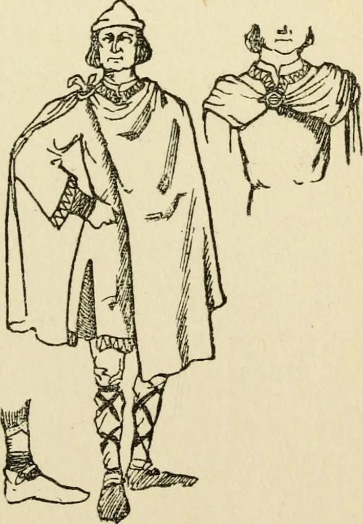 An illustration from English costume, 1906, leaf 45