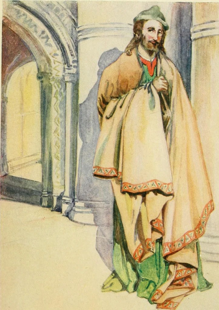 An illustration from English costume, 1906, leaf 65