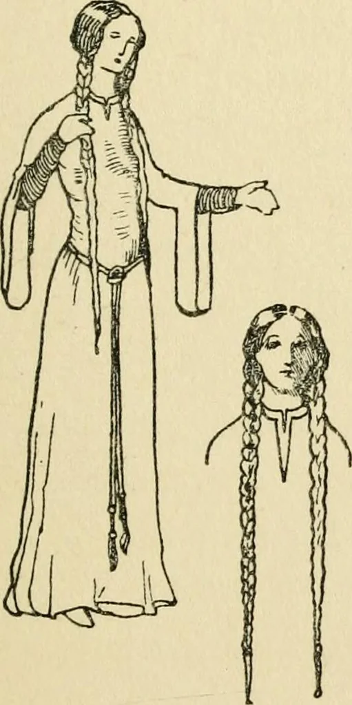 An illustration from English costume, 1906, leaf 69