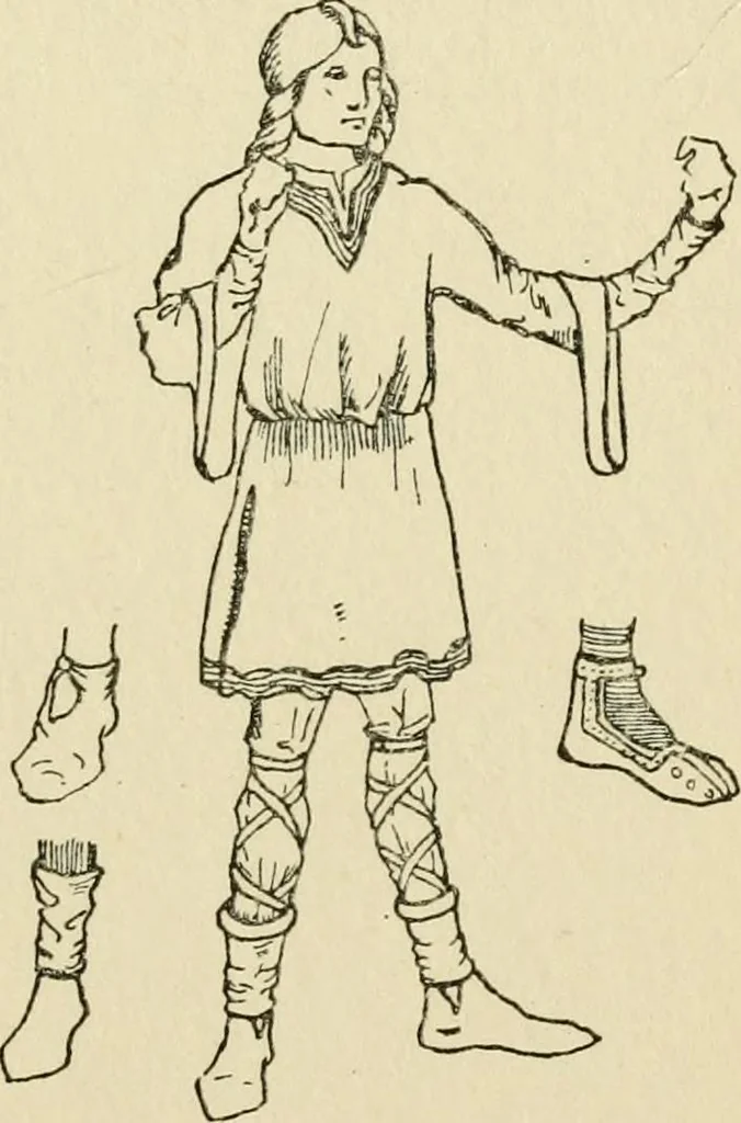 An illustration from English costume, 1906, leaf 79