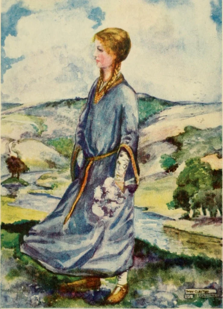 An illustration from English costume, 1906, leaf 8