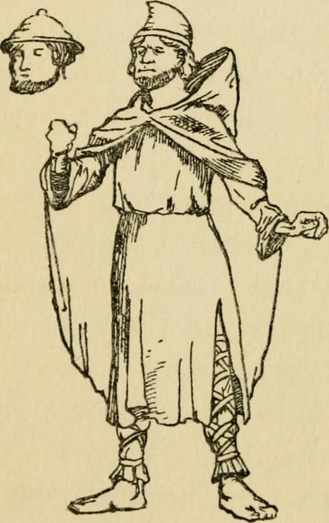 An illustration from English costume, 1906, leaf 82