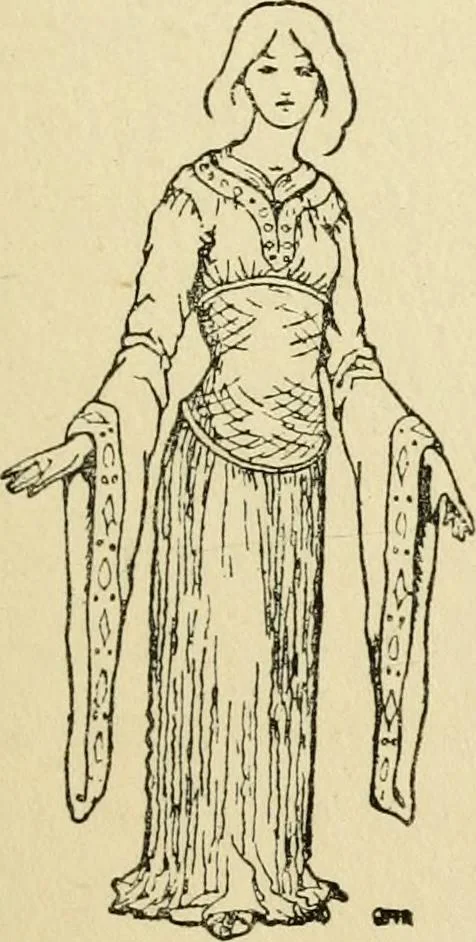 An illustration from English costume, 1906, leaf 85