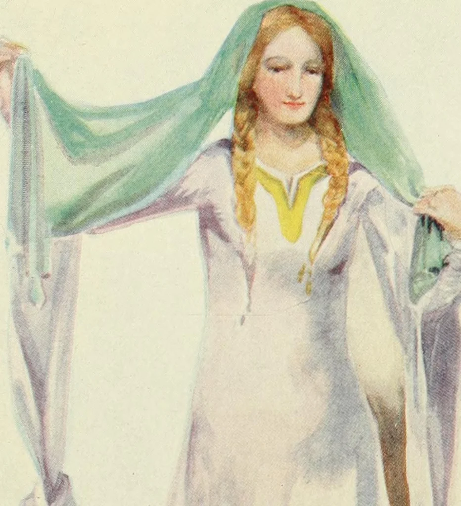 An illustration from English costume, 1906, leaf 89