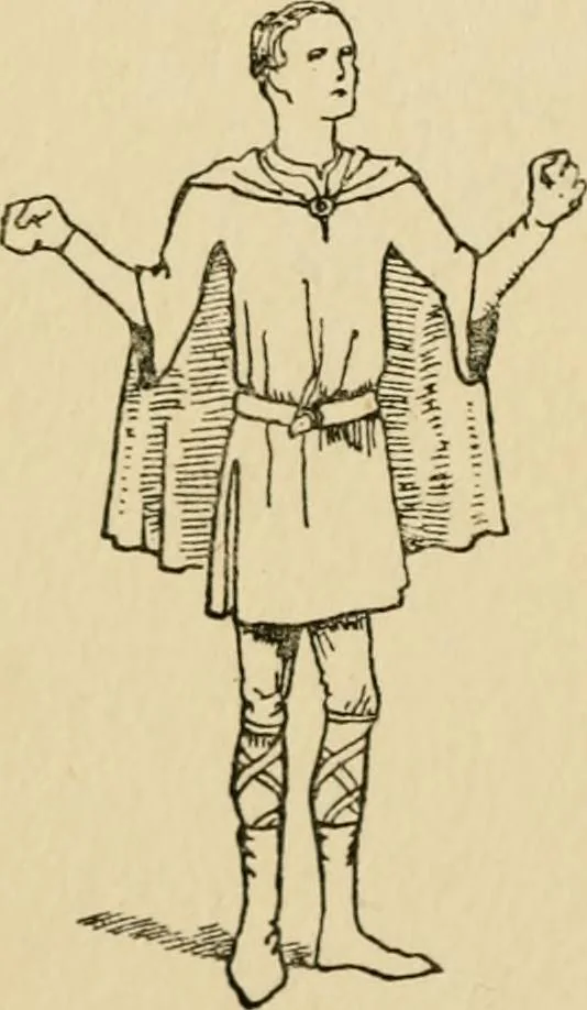 An illustration from English costume, 1906, leaf 98