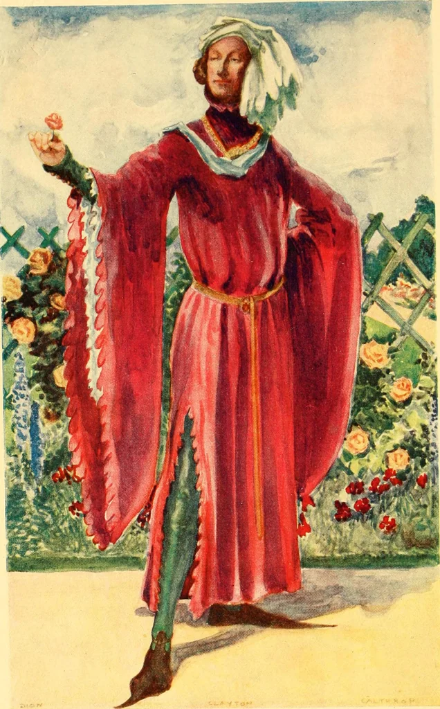 An illustration from English costume, 1906, leaf 10
