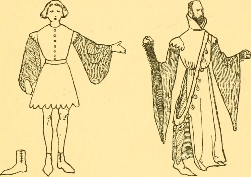 An illustration from English costume, 1906, leaf 119