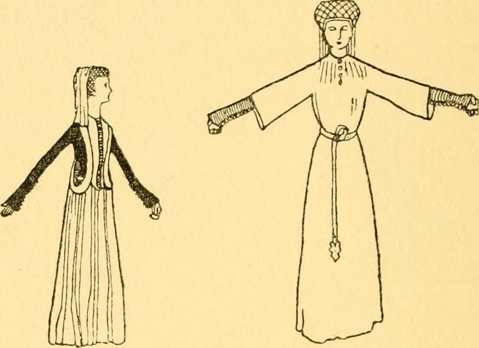 An illustration from English costume, 1906, leaf 124