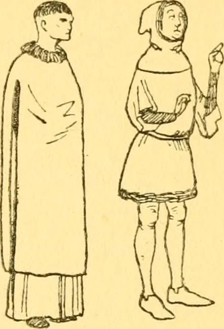 An illustration from English costume, 1906, leaf 165