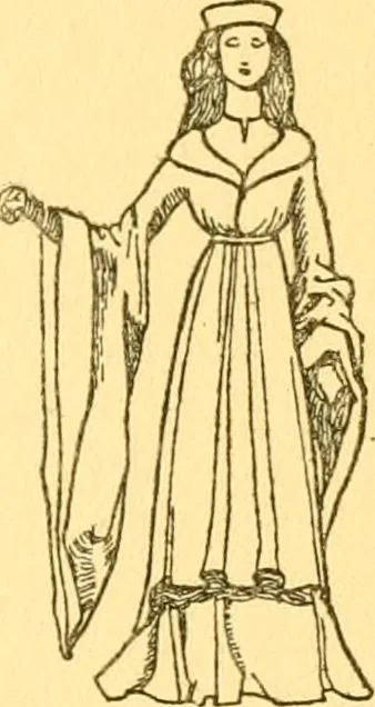 An illustration from English costume, 1906, leaf 175
