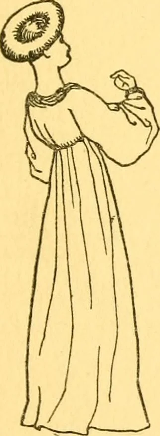 An illustration from English costume, 1906, leaf 177