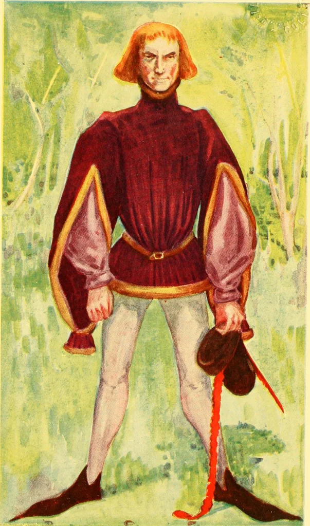 An illustration from English costume, 1906, leaf 185