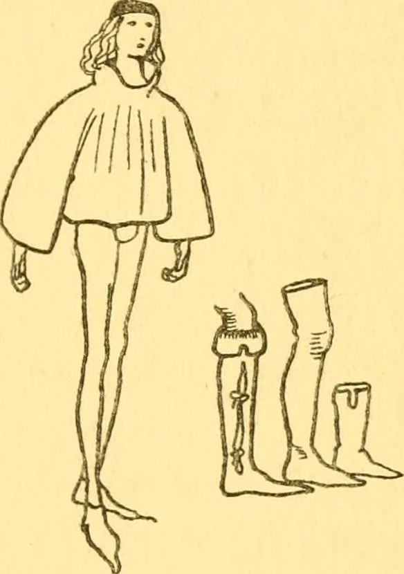 An illustration from English costume, 1906, leaf 189