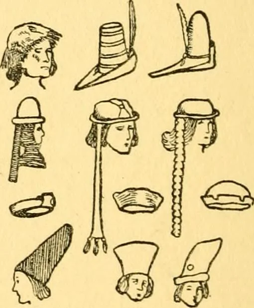 An illustration from English costume, 1906, leaf 190