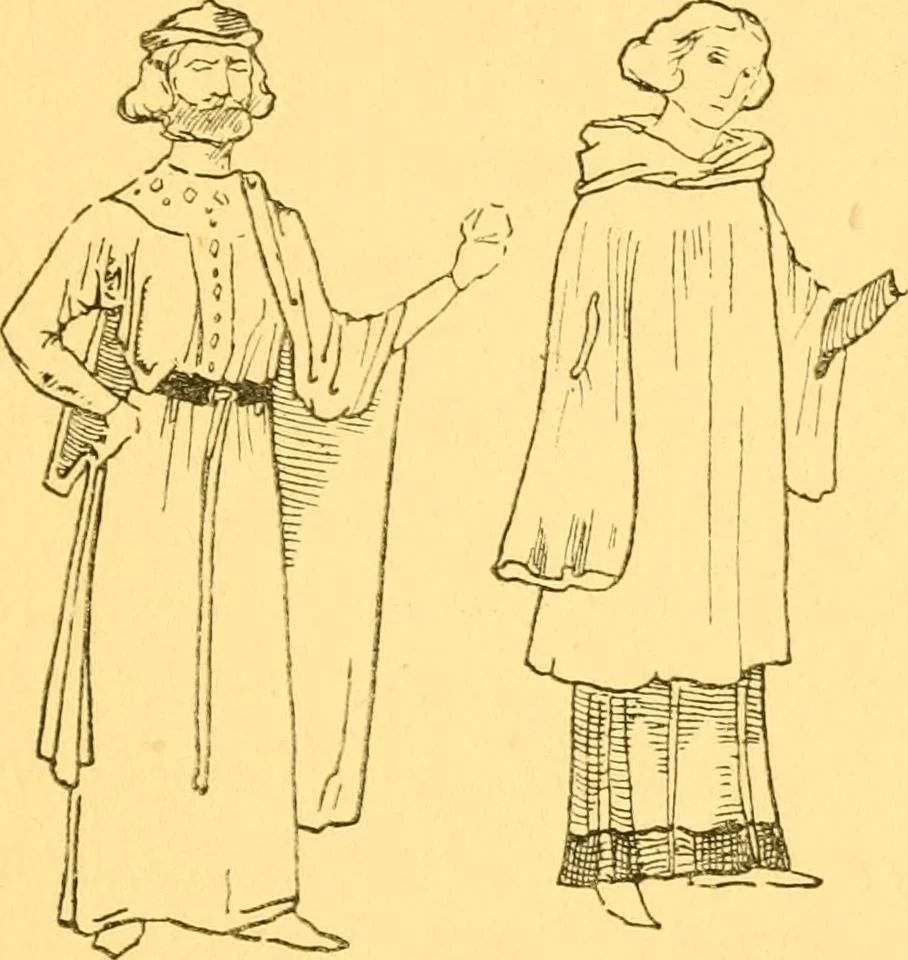 An illustration from English costume, 1906, leaf 29