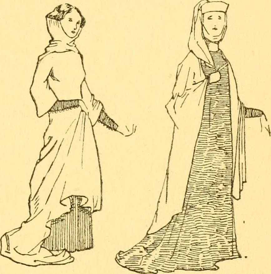 An illustration from English costume, 1906, leaf 35