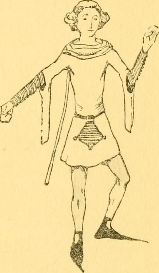 An illustration from English costume, 1906, leaf 39