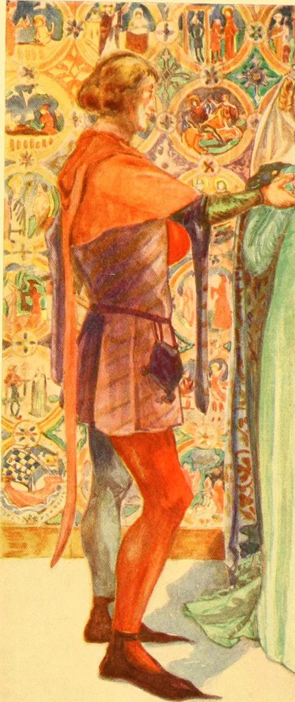An illustration from English costume, 1906, leaf 45