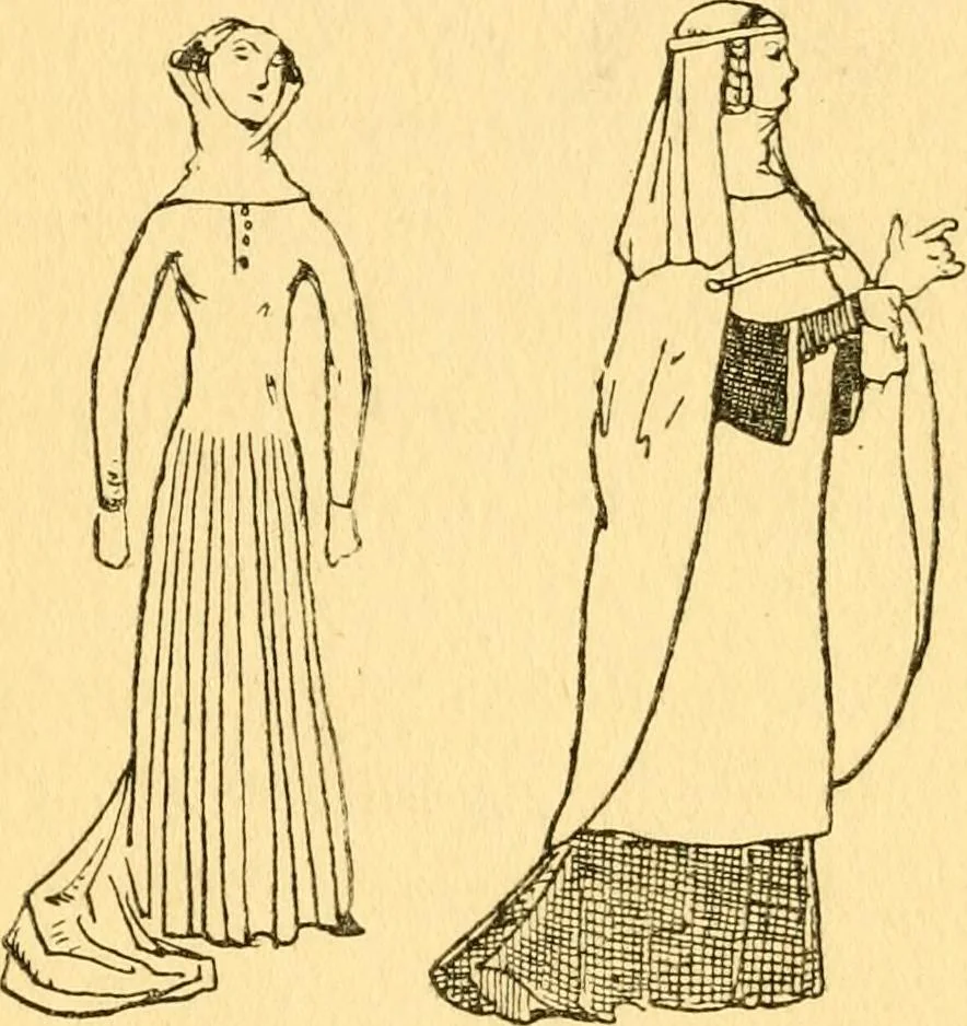 An illustration from English costume, 1906, leaf 48