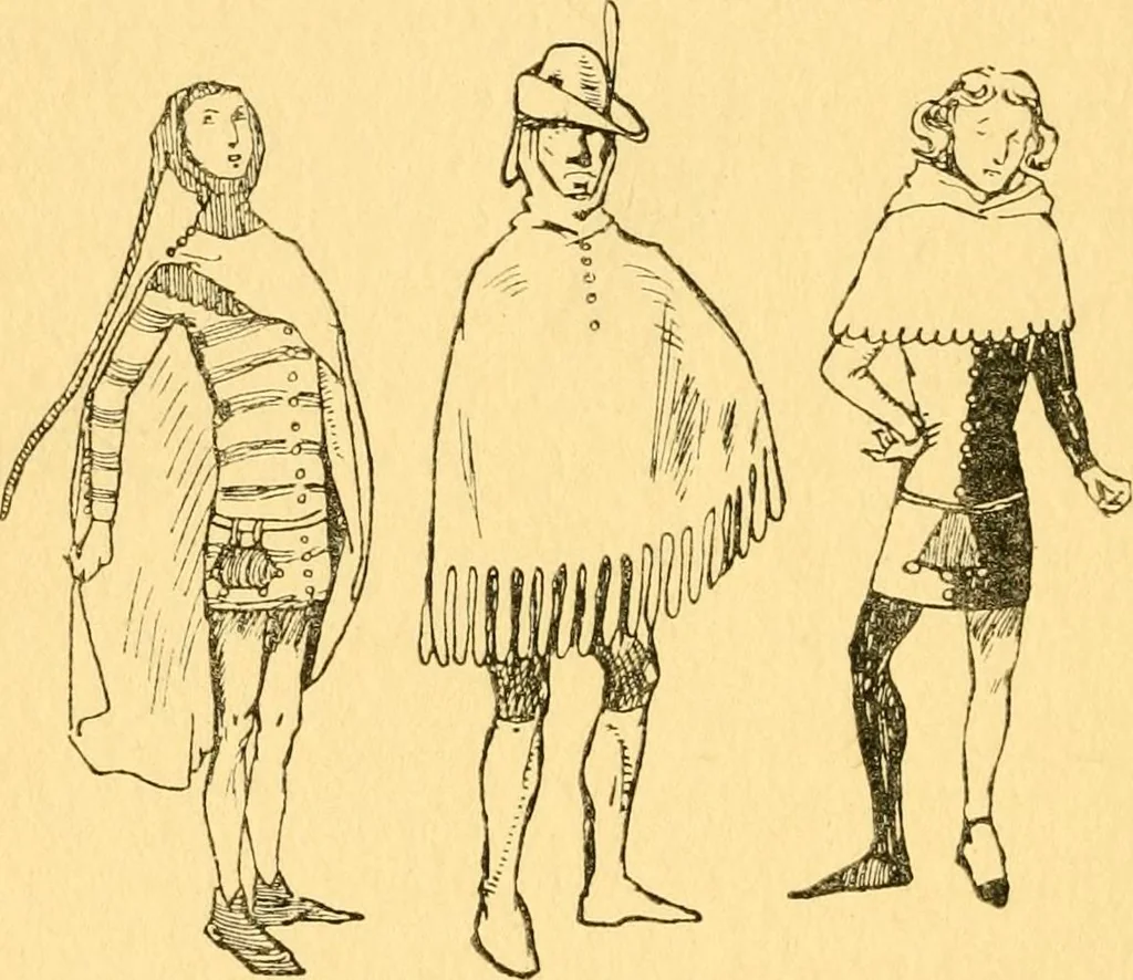 An illustration from English costume, 1906, leaf 58