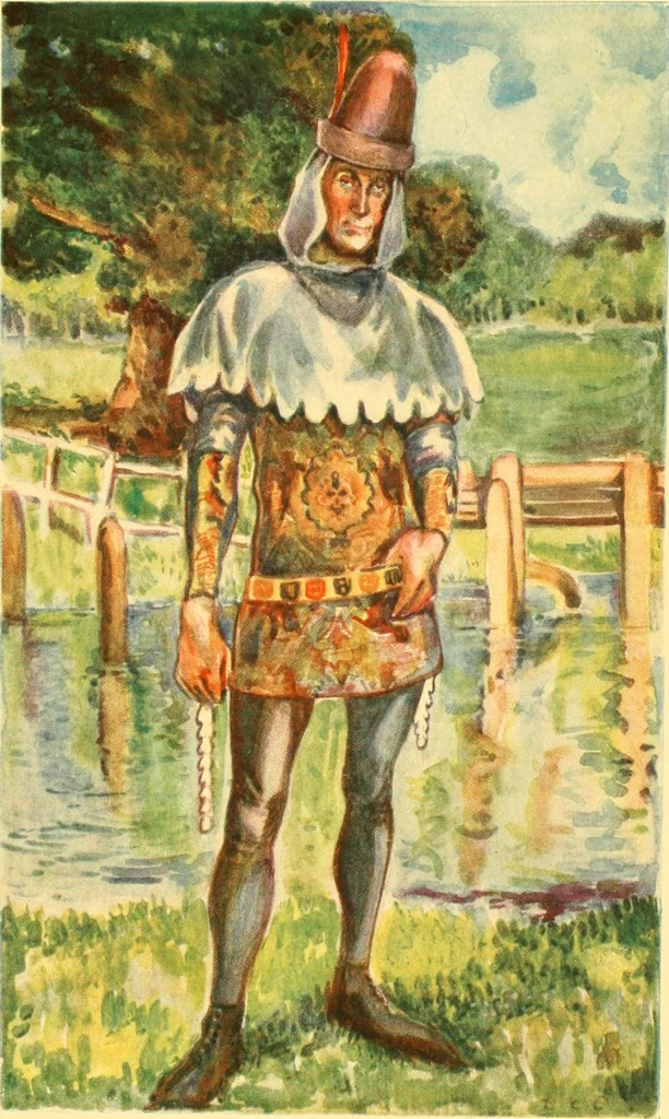 An illustration from English costume, 1906, leaf 65