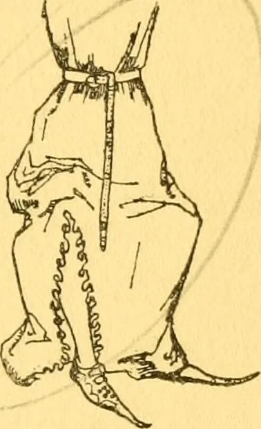 An illustration from English costume, 1906, leaf 89