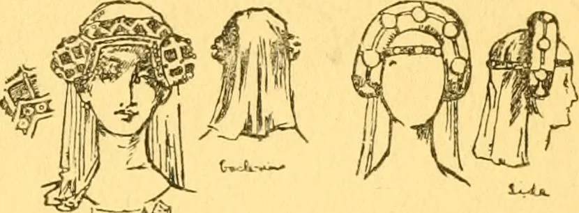 An illustration from English costume, 1906, leaf 91