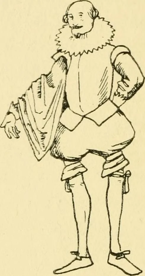 An illustration from English costume, 1906, leaf 117