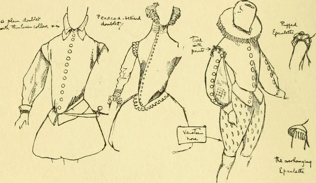 An illustration from English costume, 1906, leaf 122