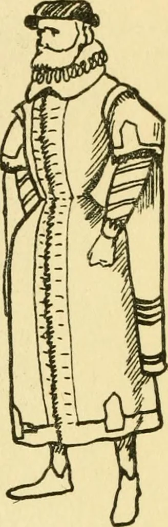 An illustration from English costume, 1906, leaf 129