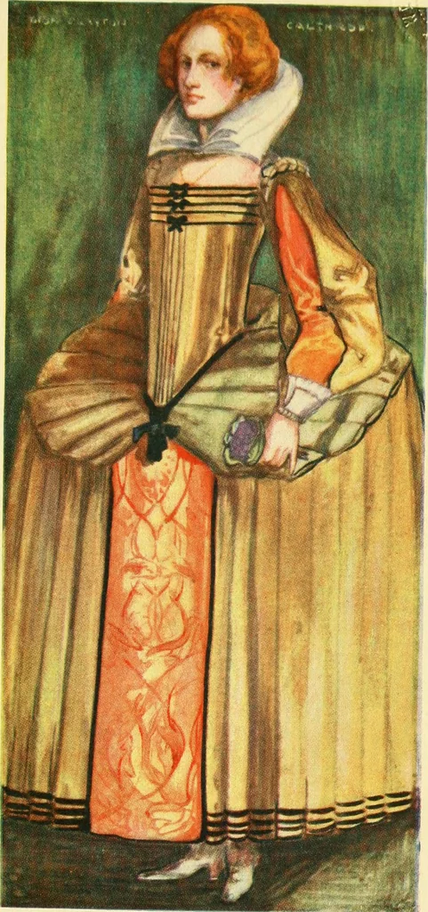 An illustration from English costume, 1906, leaf 137