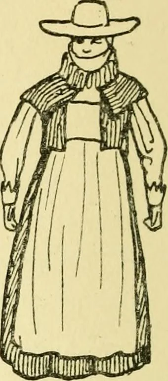 An illustration from English costume, 1906, leaf 144