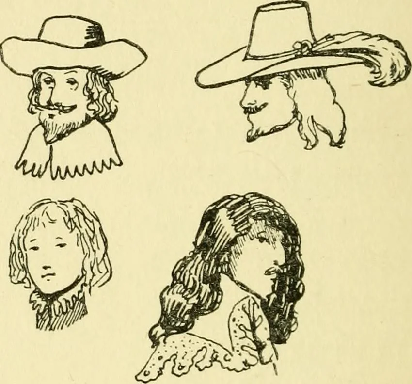 An illustration from English costume, 1906, leaf 188