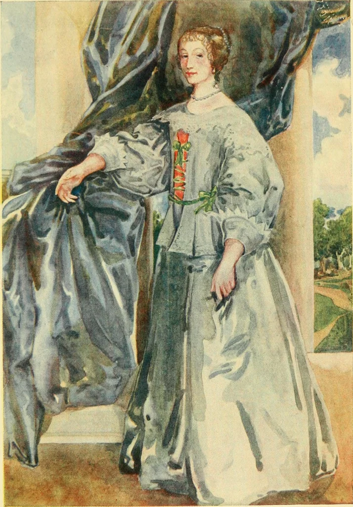 An illustration from English costume, 1906, leaf 207